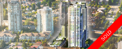 Collingwood Apartment for sale: Wall Centre 1 bedroom 470 sq.ft. (Listed 2017-06-13)